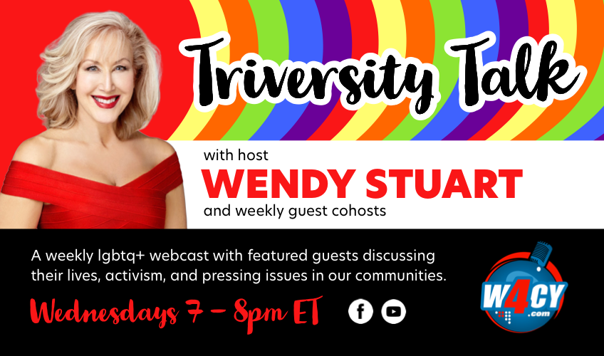 Wendy Stuart and Guest Co-Host Evan Laurence Present TriVersity Talk! Wednesday  7PM ET with Featured Guest J.R. Price 